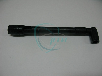 Наконечник свечной дв.405,406,409 с силиконовым уплотнителем (черный)