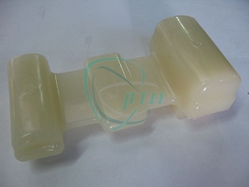 Подушка рессоры УАЗ (полиуретан) белый