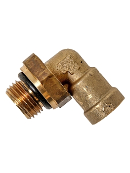 Фитинг металл. 8-М16х1,5 (угловой)