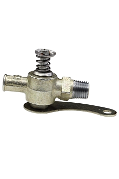 Кран сливной блока ПС-7-2 большой флажок в уп.