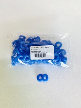 Кольцо форсунки Г-ль дв.УМЗ-4216 ЕВРО-4 силикон синий (широкое)