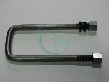 Стремянка рессоры 3302,2705 (240мм) задняя в сборе увеличенная