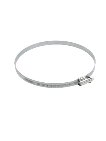 Хомут червячный 120-140/9 (цинковое хроматирование) Завод ТРУД