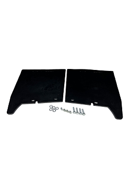 Фартук брызговика 2101 зад. (2шт.) с крепл.