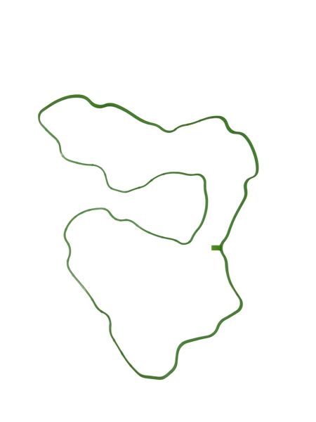 Прокладка клапанной крышки ЯМЗ-650 (силикон зеленый)