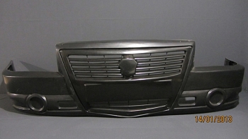 Бампер Г-ль "Бизнес" передний с/о (без ПТФ)