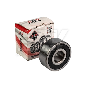 Подшипник генератора ЗМЗ-402 Г-ль, Г-3307, УАЗ большой (аналог 62303 2RS) (180603)