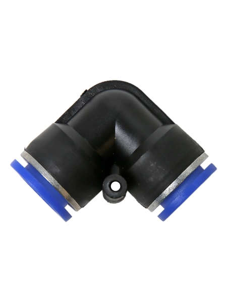 Фитинг трубки ПВХ 16 мм (угловой)