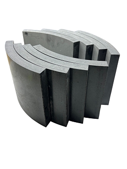 Накладка тормозная ПАЗ-3204 зад. н/св до 06.2014 г.в. 131-02-34 (160х20х191х183х380)