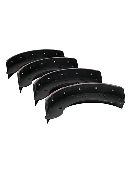 Колодка тормозная Г-ль зад. (б/асб.) клепанная ( инд. упак.) (комп. 4шт)