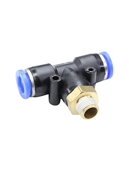 Фитинг тройник Т-образный PT 08 М10х1 MGF