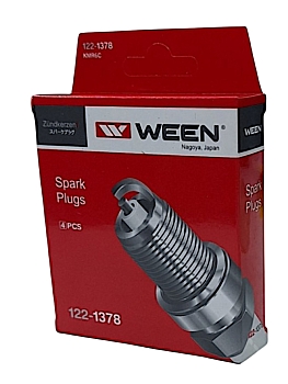 Свеча зажигания дв. 4216 ЕВРО-3 с резистором (к-т 4 шт/коробка) WEEN