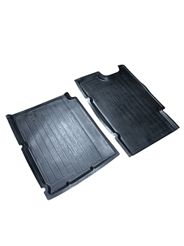 Ковры салона Г-ль 2705 цельнометаллическая (задний ряд) (резина) AVTODRIVER