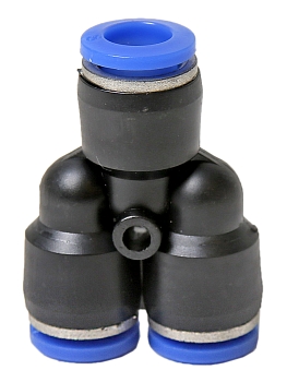 Фитинг разделитель Y-образный пластиковый PY 08 MGF