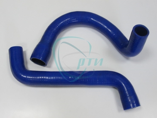 Патрубки радиатора Валдай (дв.Cummins ЕВРО-4) 2шт. силикон ТехноПартнер