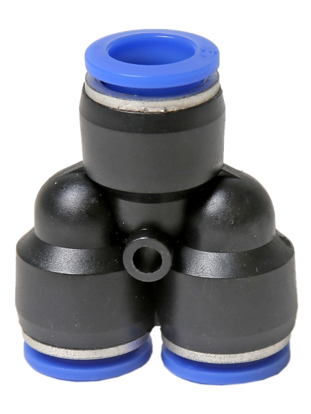 Фитинг разделитель Y-образный пластиковый PY 12 MGF