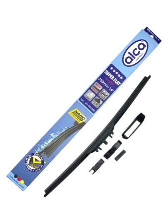 Щетка стеклоочистителя бескаркасная 14/35 см SUPER FLAT Alca