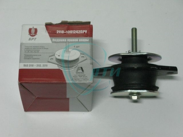44 Подушка двигателя 2110 правая с кронштейном