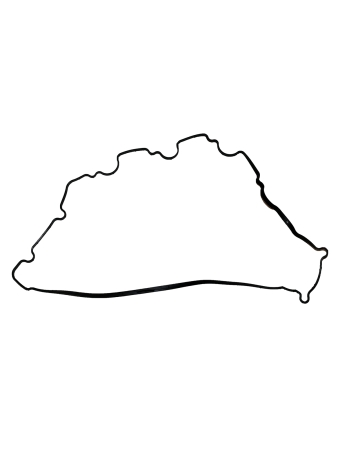 Прокладка клапанной крышки ЯМЗ-534 (МБС)