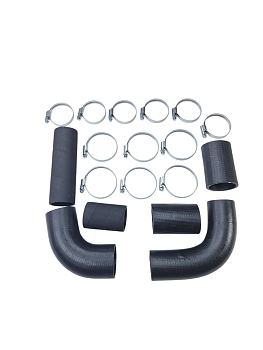 Патрубки радиатора ПАЗ (6 шт.) с хомутами ФАРЕР