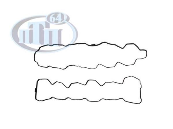 Прокладка клапанной крышки КАМАЗ, ПАЗ дв.Cummins 6ISBe (силикон) черный 