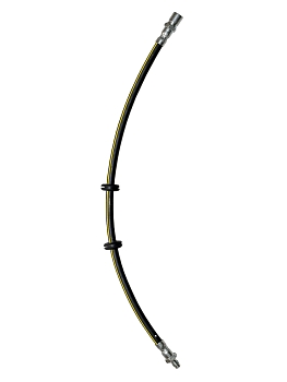 Шланг тормозной передний УАЗ-3962, 2206 (дв.4091, ЕВРО-4, АБС, ГУР) нижний