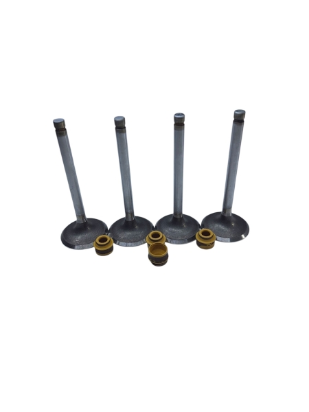 Клапана впускные дв. 417, 421 ОРИГИНАЛ (к-т 4 шт. с м/с колпачками) ФАРЕР