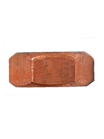 Гайка М10х1 коллектора кл.17 (омедн.)