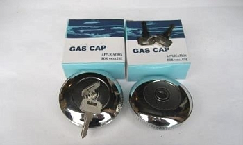 Крышка бака топливного ( плоская ) с ключом В-га,Г-ль (хром, пластик.)