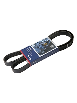 Ремень 1370 (поликлин) 3110, 3302 генератора с ГУР Rubena