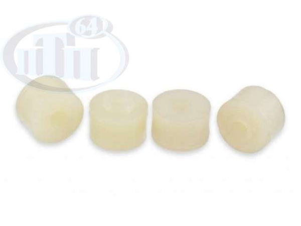 Втулка амортизатора верхняя В-га (полиуретан) бел.