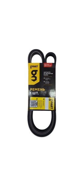 Ремень 1630 (6PK) поликлиновой ГАЗель двигатель ГАЗ-560 "Steyr" (с насосом ГУР), ГАЗ-560 G-PART ГАЗ