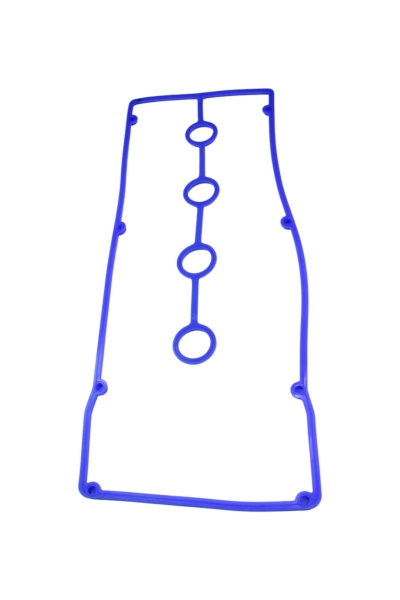 Прокладка клапанной крышки с уплот. кольц. свечного колодца ЕВРО-3 силикон синий