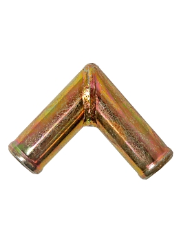 Переходник (угольник) 18мм/18мм металлический