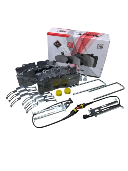 Колодка тормозная Г-он NEXT, ПАЗ Вектор NEXT перед./зад. с монтажным комплектом (комп. 4шт)