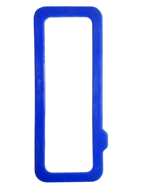 Прокладка крышки коробки толкателей Г-ль дв.УМЗ-4216 (силикон) синий