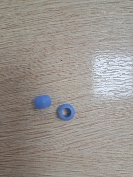 Кольцо ЯМЗ-650 уплотнительное форсунки охлаждения поршня синий FMVQ (650-1004121) ПТП