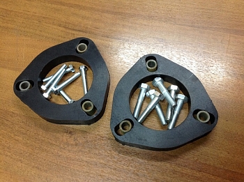 Проставки под пружины Mitsubishi Lancer перед. (увеличение клиренса)