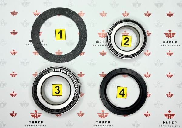 Р/к ступицы задней Г-53, 3307, NEXT, Вал-й, ПАЗ-33205 PRO ФАРЕР