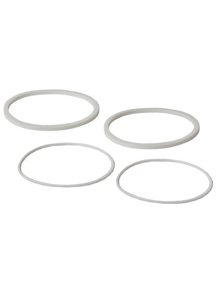 Р/к масляного фильтра Камаз ЕВРО (2 наим./4 шт.) белый силикон