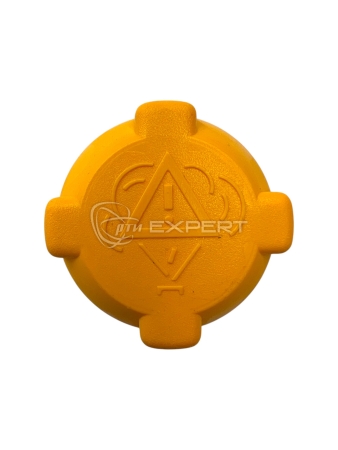 Крышка расширительного бачка, ВАЗ (желтая) ЕВРОДЕТАЛЬ