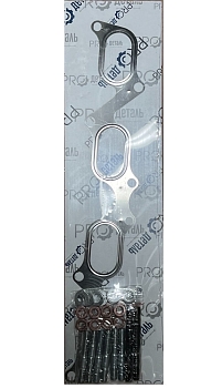 Р/к выпускного коллектора для а/м Г-3302 дв. 405, 409 Е-3 (прокл.,шпильки,гайки,шайбы)