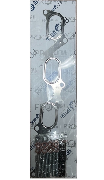 Р/к выпускного коллектора для а/м Г-3302 дв. 405, 409 Е-3 (прокл.,шпильки,гайки,шайбы)