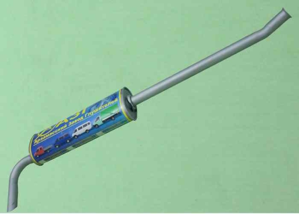Глушитель ГАЗ-3302 дв.Cummins ISF-2.8 Е-4 удл. база