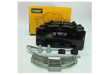 Колодка тормозная Г-он NEXT, ПАЗ Вектор NEXT перед./зад. с монтажным комплектом (комп. 4шт)