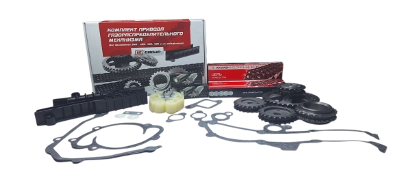 Комплект ГРМ СТАНДАРТ ЗМЗ 405/406/409 Евро-2 (Башмак, цепи Киров) LSG