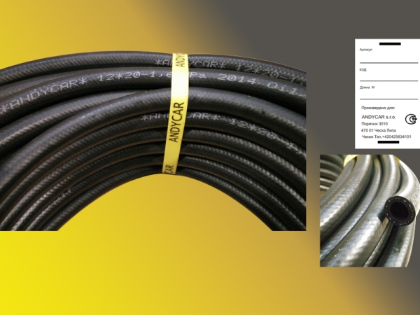 Шланг d=10х17,5-0,63 маслобензостойкий (цена за бухту)