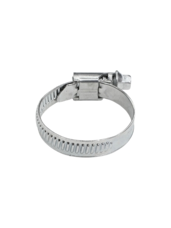 Хомут червячный 25-40/9 (цинковое хроматирование) Завод ТРУД