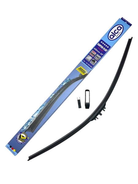 Щетка стеклоочистителя бескаркасная 24/60 см SUPER FLAT Alca