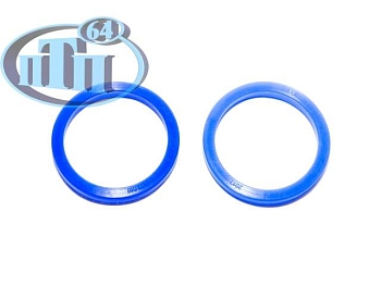 Кольцо упл. водяного насоса ЯМЗ-650 (силикон) син.